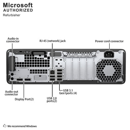 CPU HP ProDesk Core i7 6ta generación