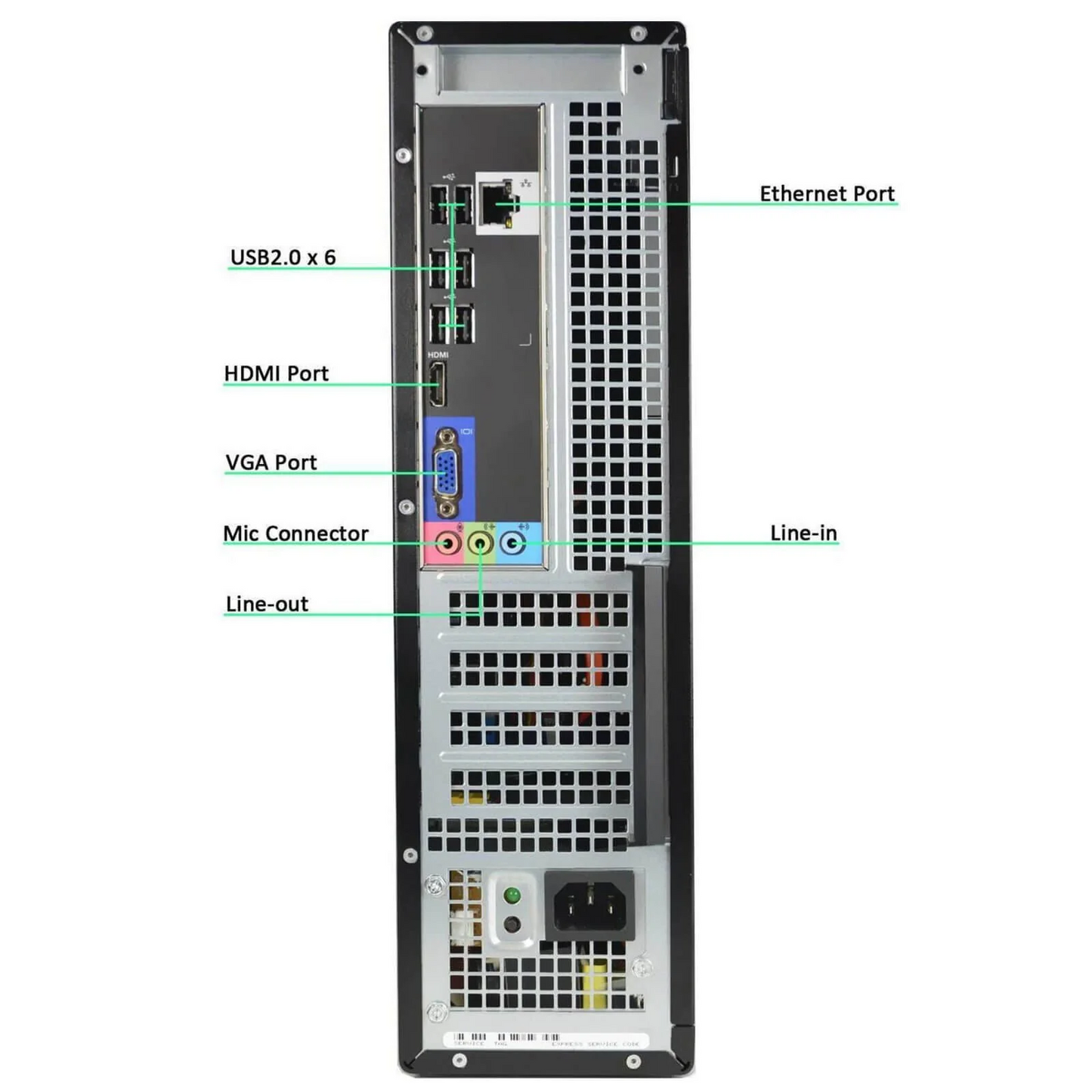 CPU MT Dell Core i5 3ra generación